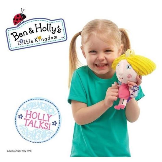 Picture of Ben & Holly 7 inch Talking Soft Toy - Princess Holly