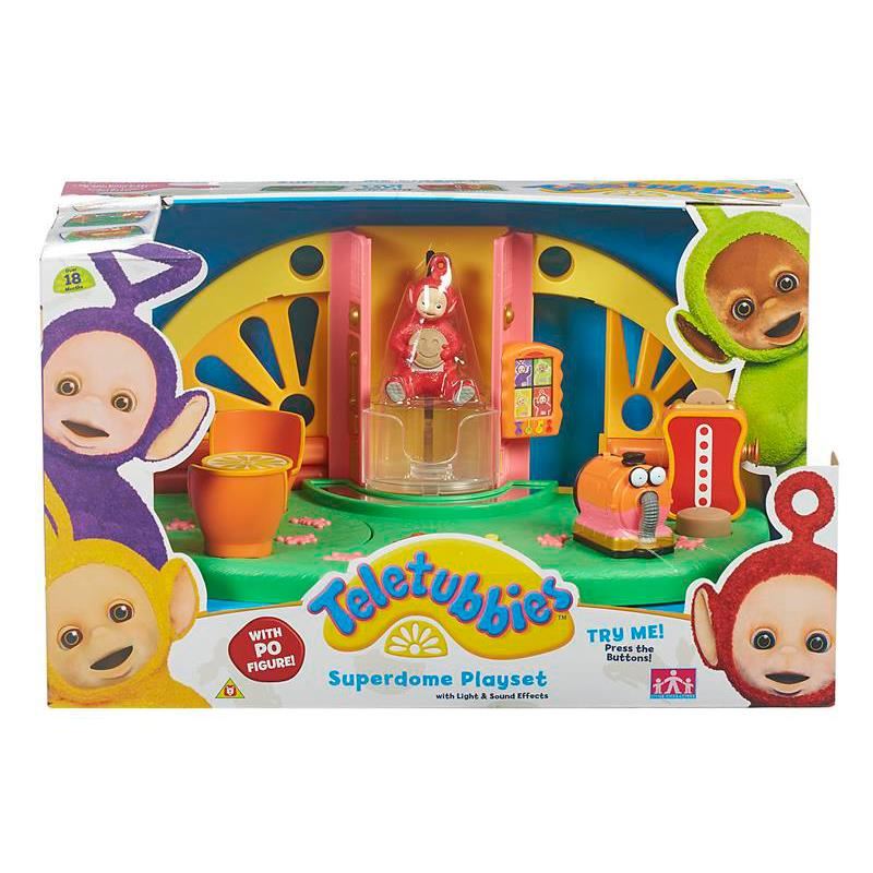 NEW TELETUBBIES SUPERDOME PLAYSET WITH LIGHT & SOUND EFFECTS