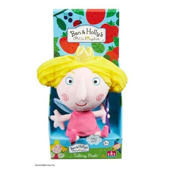 Ben & Holly 7 inch Talking Soft Toy - Princess Holly