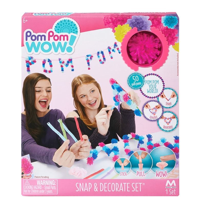 Pom WOW! Snap and Decorate SetToys