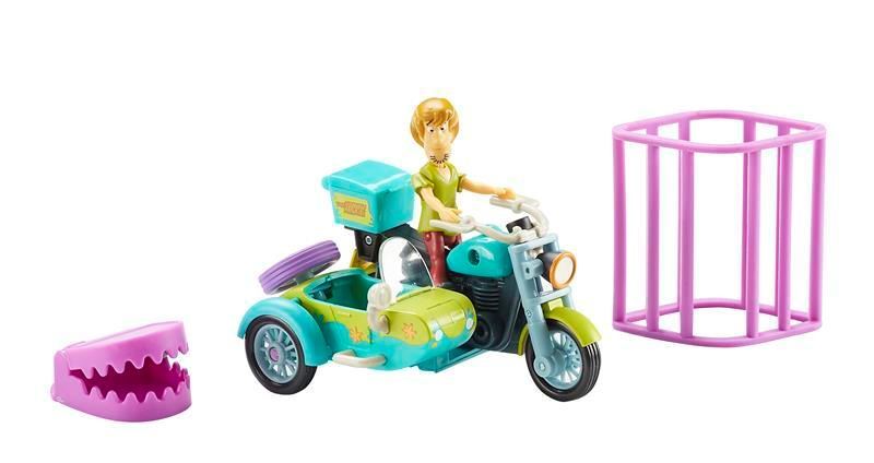 05847 VEHICLE AND FIGURE SET (3 ASST) Scooby Bike And Sidecar CPS