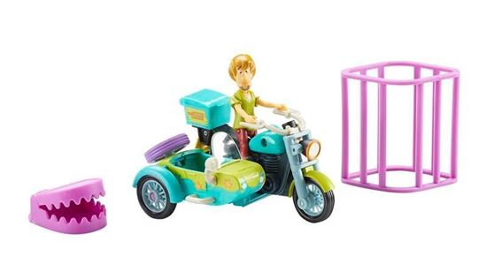 05847 VEHICLE AND FIGURE SET (3 ASST) Scooby Bike And Sidecar CPS