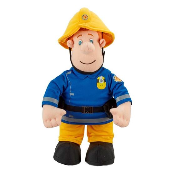 03373 FIREMAN SAM TALKING PLUSH CPS