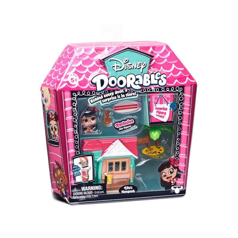 NEW Disney Doorables Lilo's Hangout Mini Stack Playset & Surprise Figure