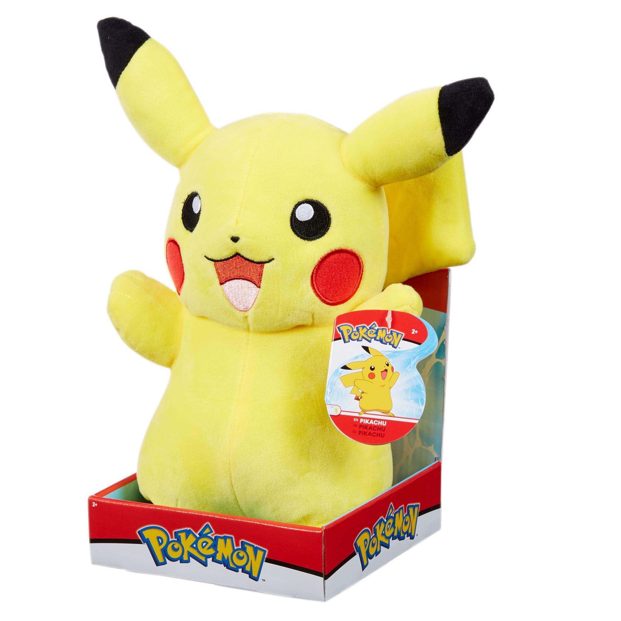 New 12" 30Cm Licensed Pokemon Pikachu Plush Toys Soft Stuffed Animal Doll Gift