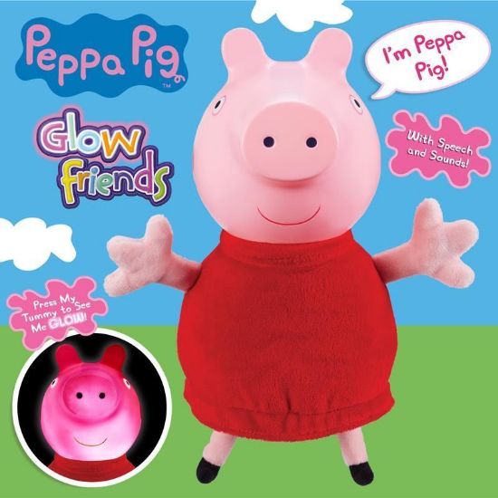 Glow Friends Talking Glow Peppa Pig-06934