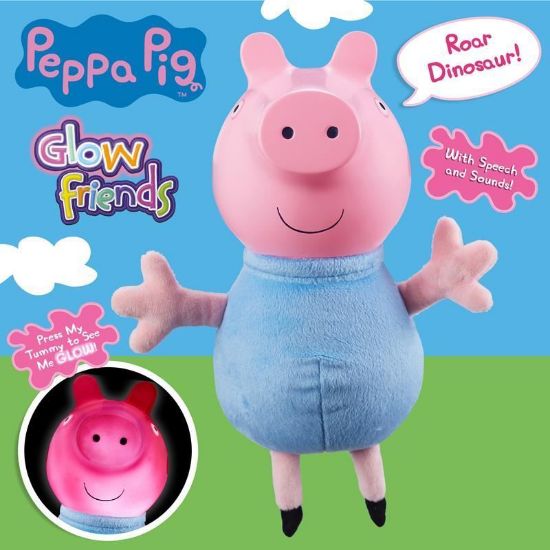 06935 PEPPA PIG GLOW FRIENDS TALKING GLOW GEORGE FPS