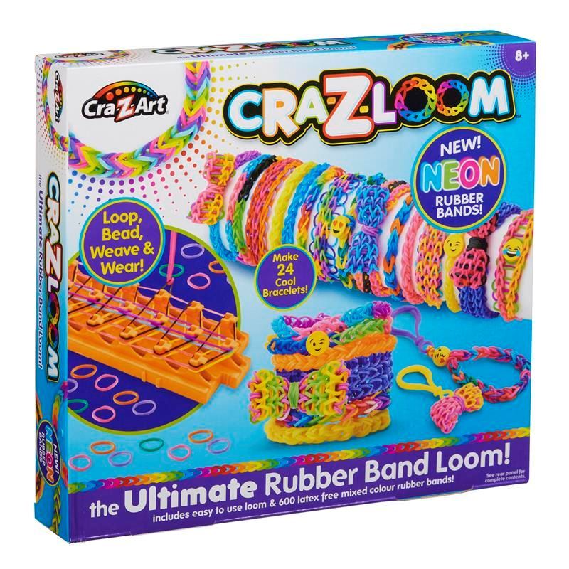 Cra-Z-Art Be Inspired Ultimate Rubber Band Loom, Unisex Child Ages 8 and up  