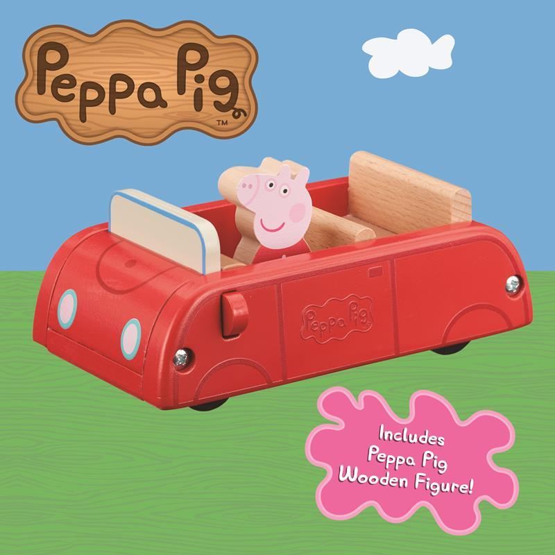 07208 Peppa Pig Wooden Red Car FPS (Copy)