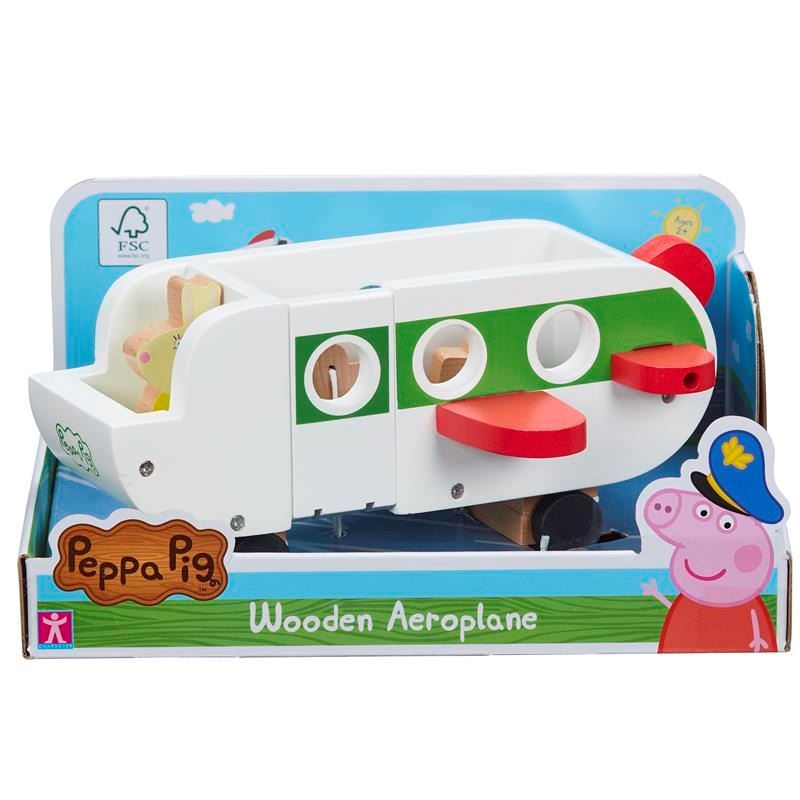 07211 Peppa Pig Wooden Aeroplane FBS (Copy)