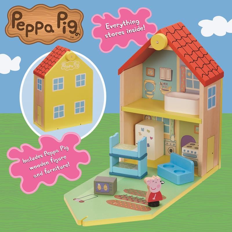 Peppa Pig Wooden Family Figures 