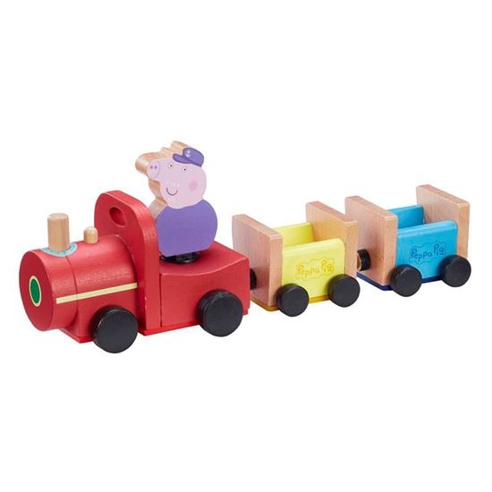 07210 Peppa Pig Wooden Grandpa Pigs Train CPS (Copy)