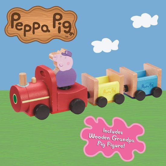 07210 Peppa Pig Wooden Grandpa Pigs Train FPS (Copy)