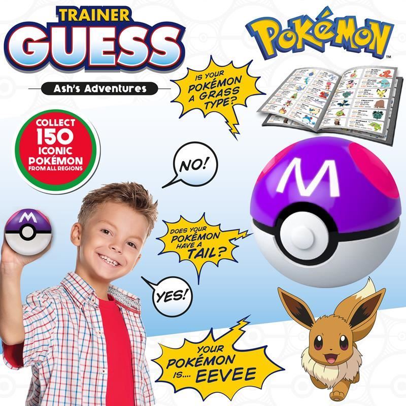 Ash's Adventures Electronic Guessing Game Pokemon Trainer Guess