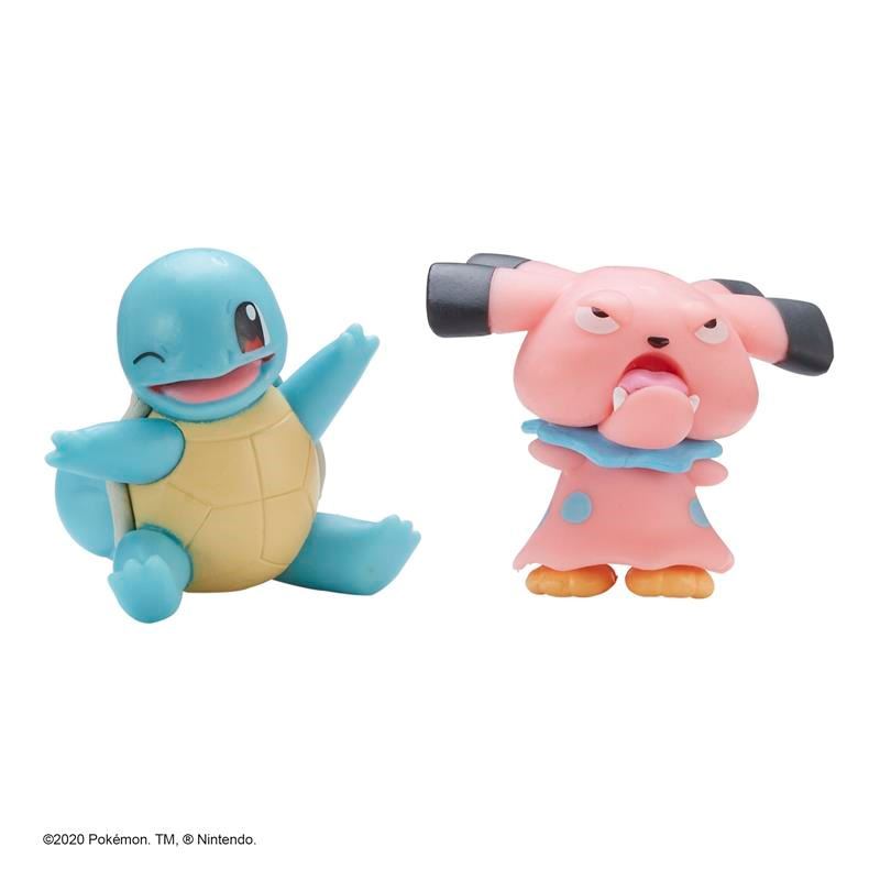 Details about   NEW Pokemon Battle Squirtle and Snubbull Action Minifigure Figure Pack Toys