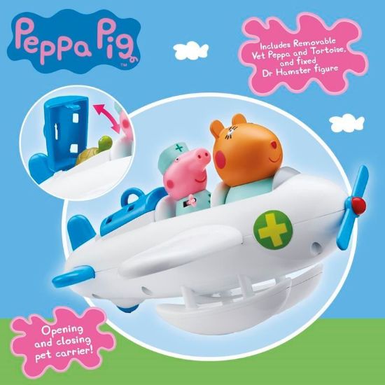 07349 Peppa Pig Dr Hamster Veterinary Plane FPS (Copy)