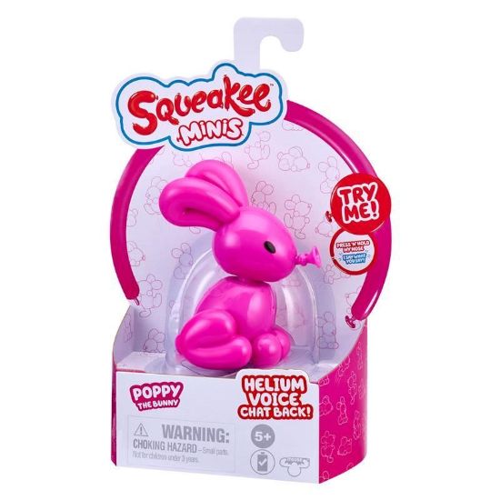 12301 SQUEAKEE MINIS (3 ASST) POPPY BUNNY ABS (Copy)