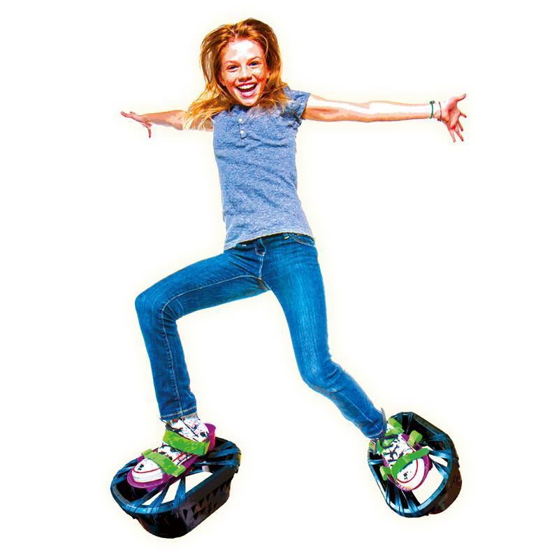 Moon Shoes Green Purple Anti-Gravity Trampoline Jump Boots By Hart