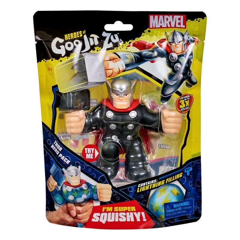 Marvel Stretchy Figure Heroes of Goo Jit Zu Series 3 Choice of Character Ages 4+ 