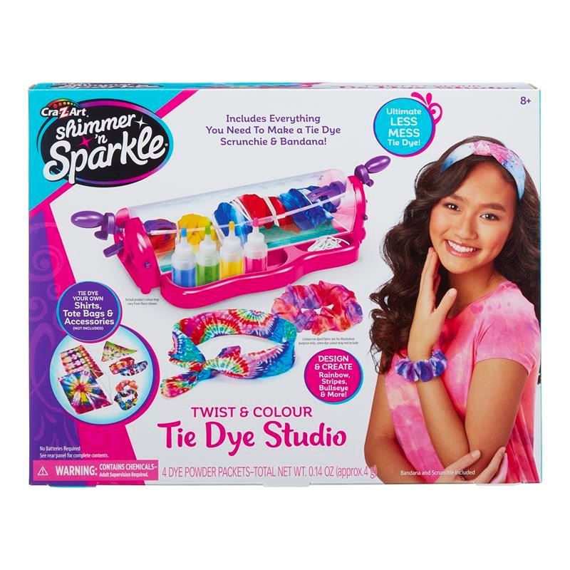 Cra-Z-Art Shimmer 'n Sparkle Twit & Colour Tie Dye StudioToys from ...