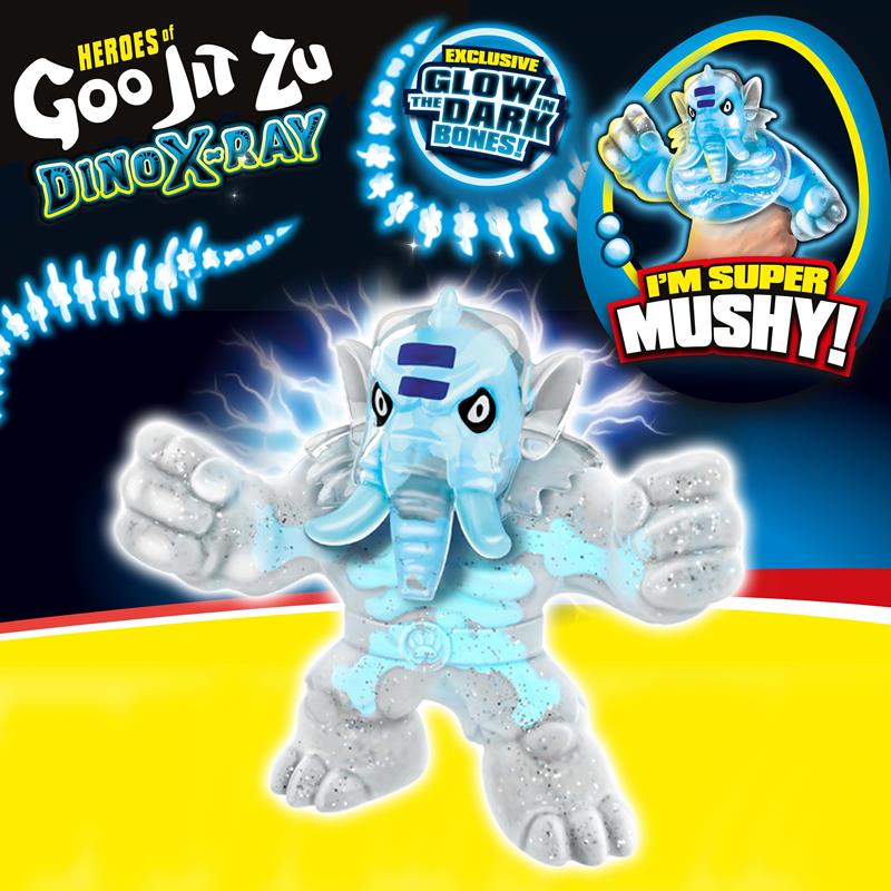 Heroes of GOO Jit ZU Smashadon Dino X-Ray Action Figure for sale online 