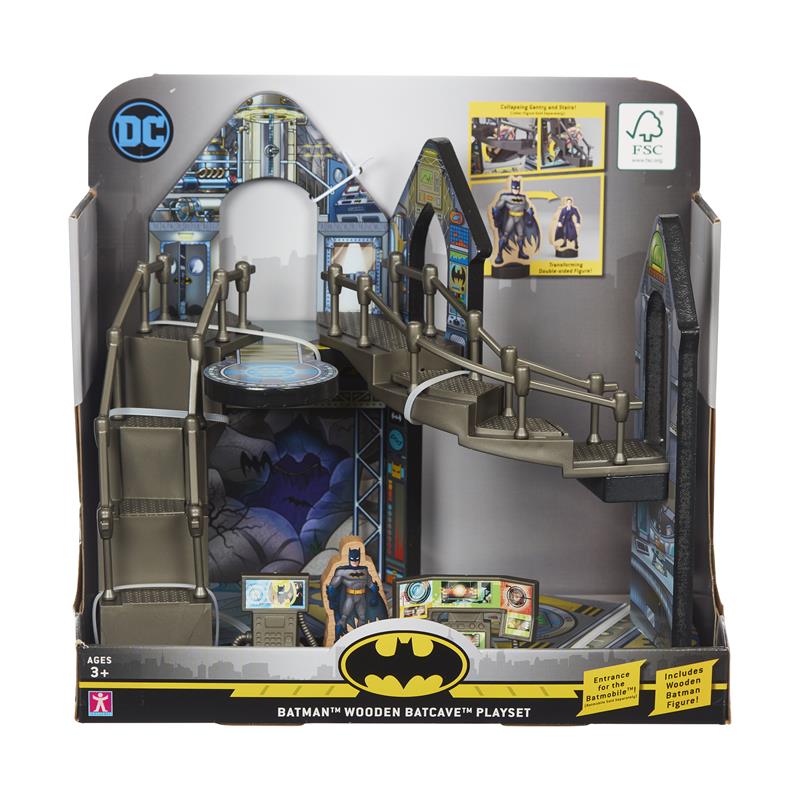 Batman Wooden Batcave Playsettoys From