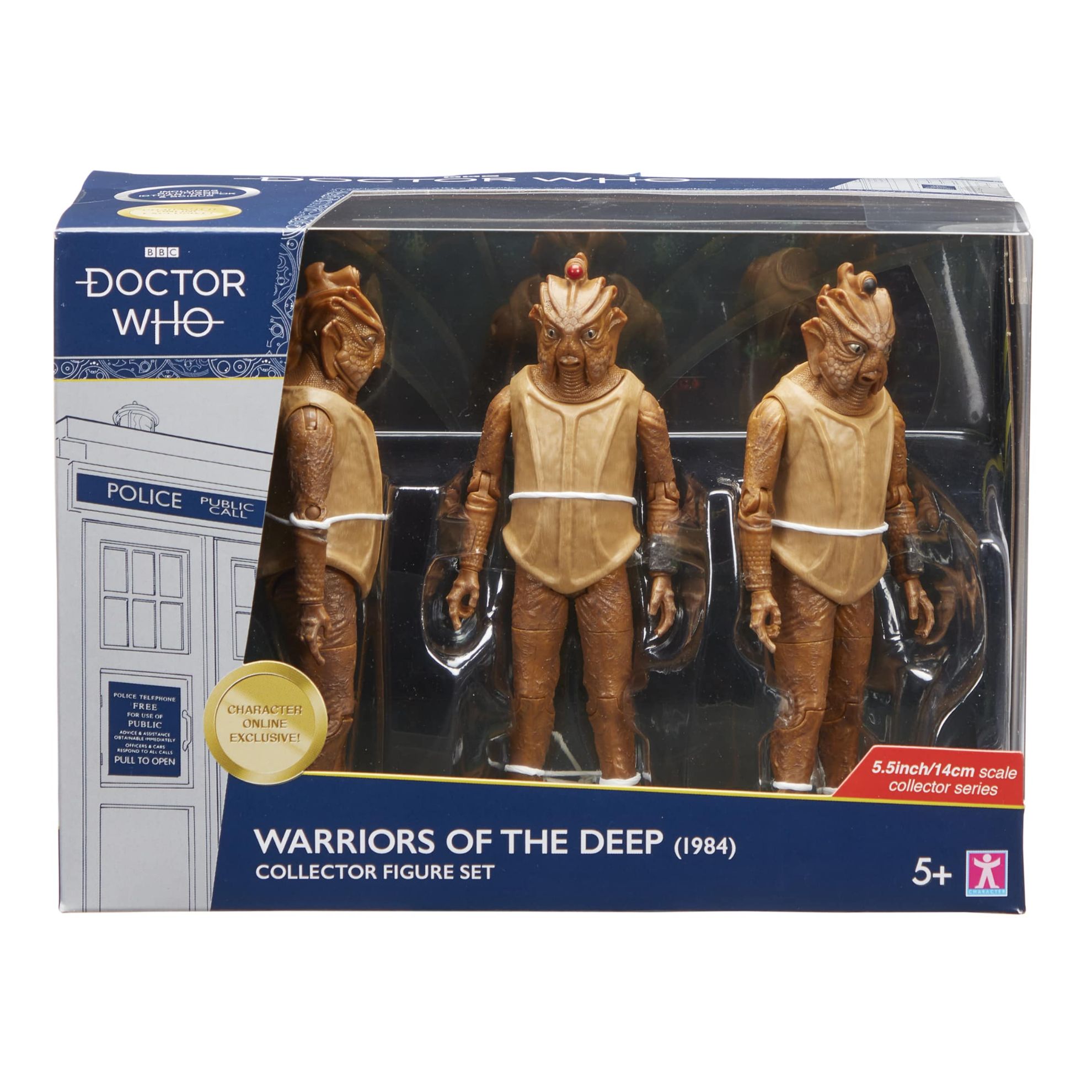 Picture of Doctor Who Warriors of the Deep (1984) Set