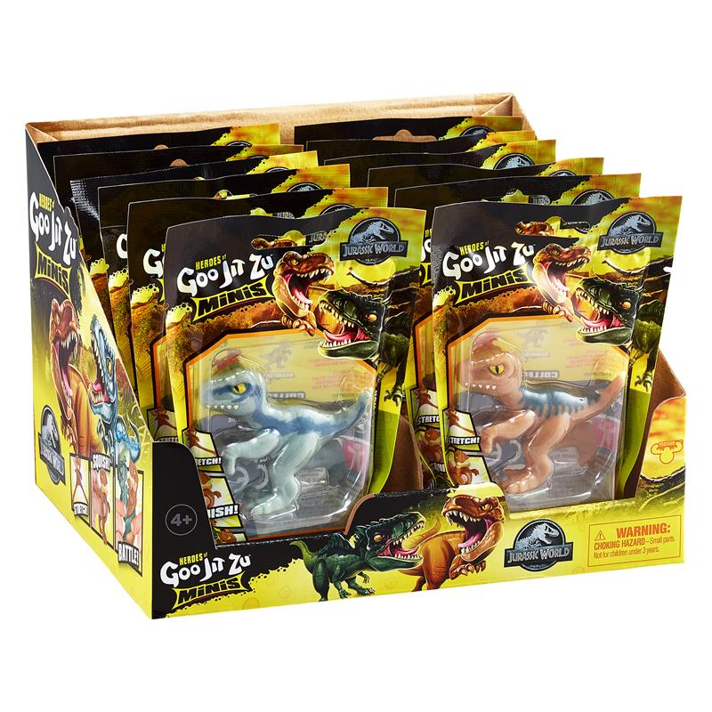 Heroes of Goo Jit Zu Minis, Minis Mega 10 Pack. Stretch, Squish, Battle  with 10 Mini in One Pack!