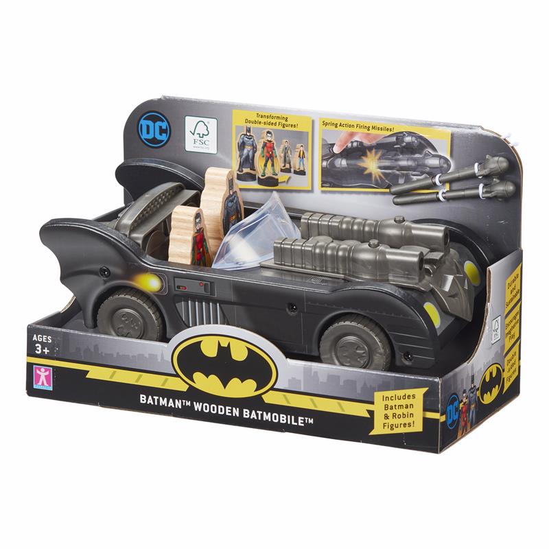 Picture of Batman Wooden Batmobile