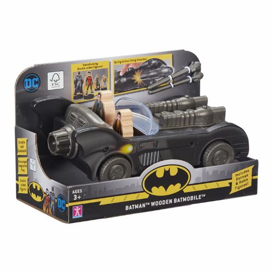 Picture of Batman Wooden Batmobile