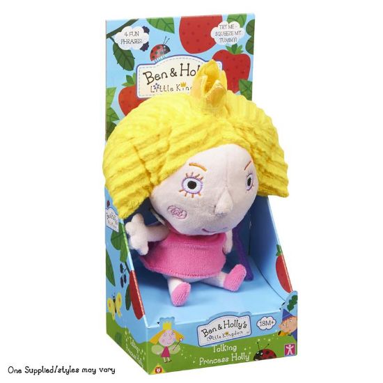 Picture of Ben & Holly 7 inch Talking Soft Toy - Princess Holly