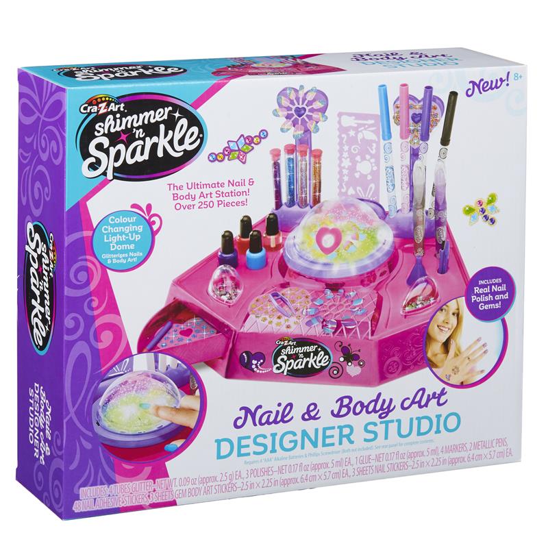 Picture of Cra-Z-Art Shimmer 'n Sparkle Designer Nail and Body Art Studio