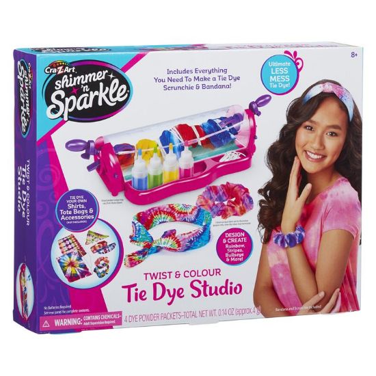 Picture of Cra-Z-Art Shimmer 'n Sparkle Twist & Colour Tie Dye Studio