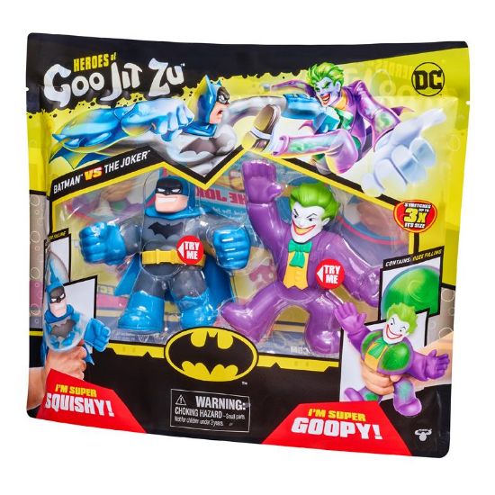 Picture of Heroes of Goo Jit Zu DC Versus Pack - Batman vs Joker