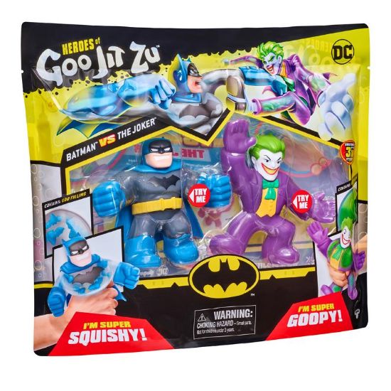 Picture of Heroes of Goo Jit Zu DC Versus Pack - Batman vs Joker