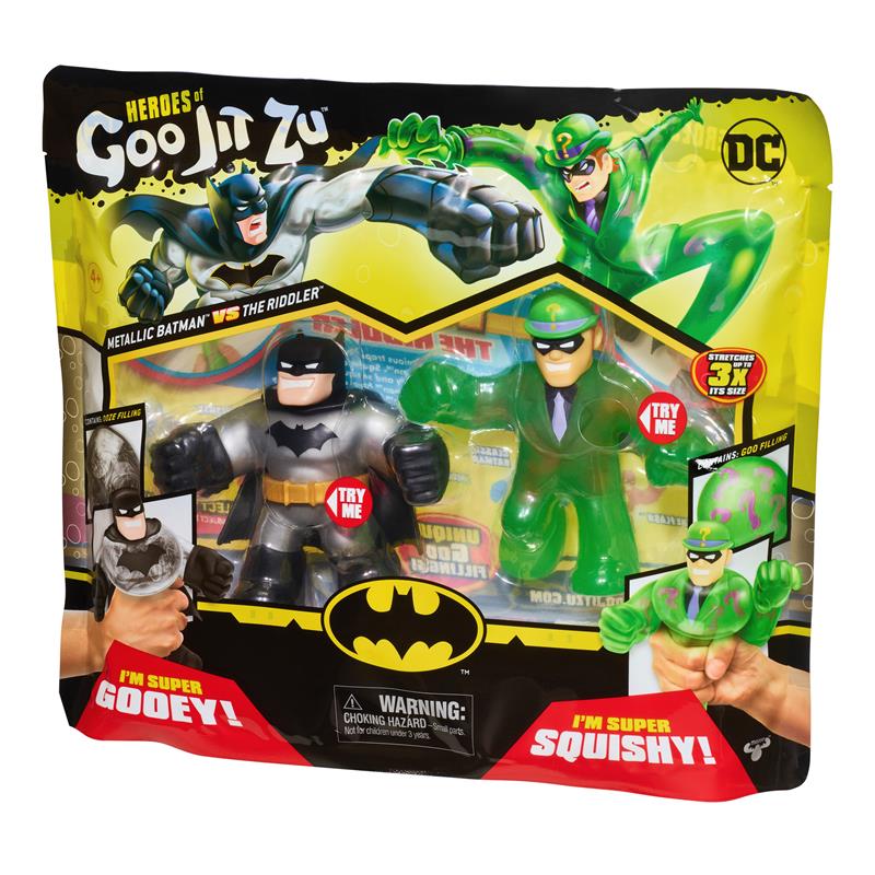 Picture of Heroes of Goo Jit Zu DC Versus Pack - Batman vs Riddler