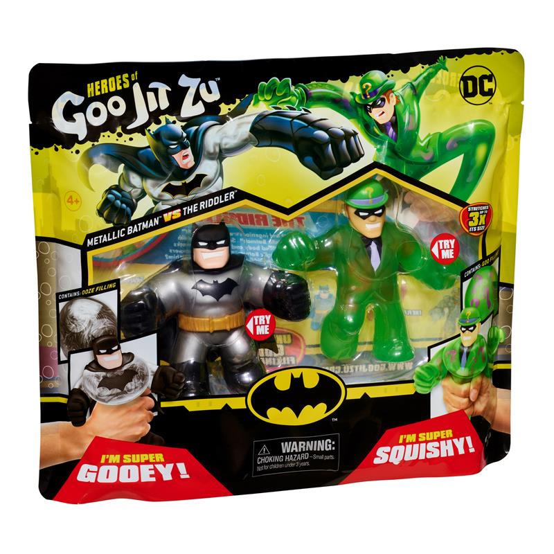 Picture of Heroes of Goo Jit Zu DC Versus Pack - Batman vs Riddler