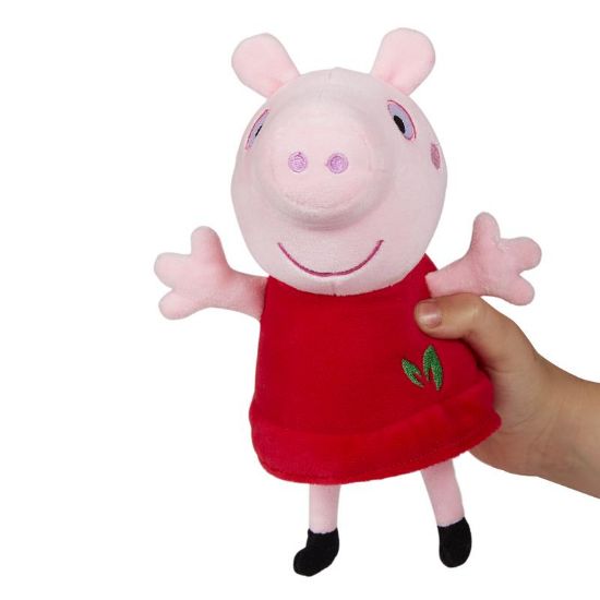 Picture of Peppa Pig Eco Plush - Red Dress Peppa