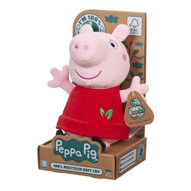 Picture of Eco Plush - Peppa Pig Red Dress 