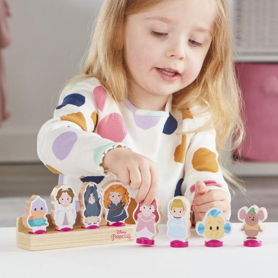 Picture of Disney Princess Wooden 4 Figure Set One