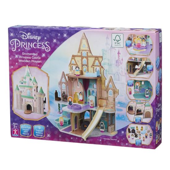 Picture of Disney Princess Wooden Enchanted Princess Castle Playset