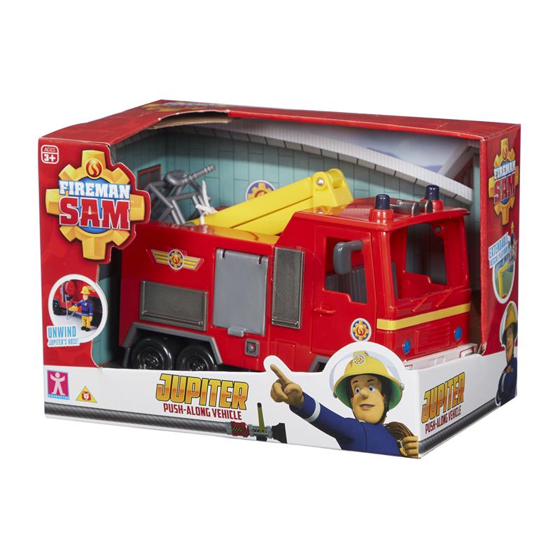 Picture of Fireman Sam Vehicle and Accessory Set - Jupiter the Fire Engine