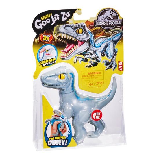 Picture of Heroes of Goo Jit Zu - Jurrasic World Dino Hero Pack - Blue