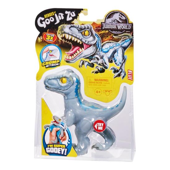 Picture of Heroes of Goo Jit Zu - Jurrasic World Dino Hero Pack - Blue