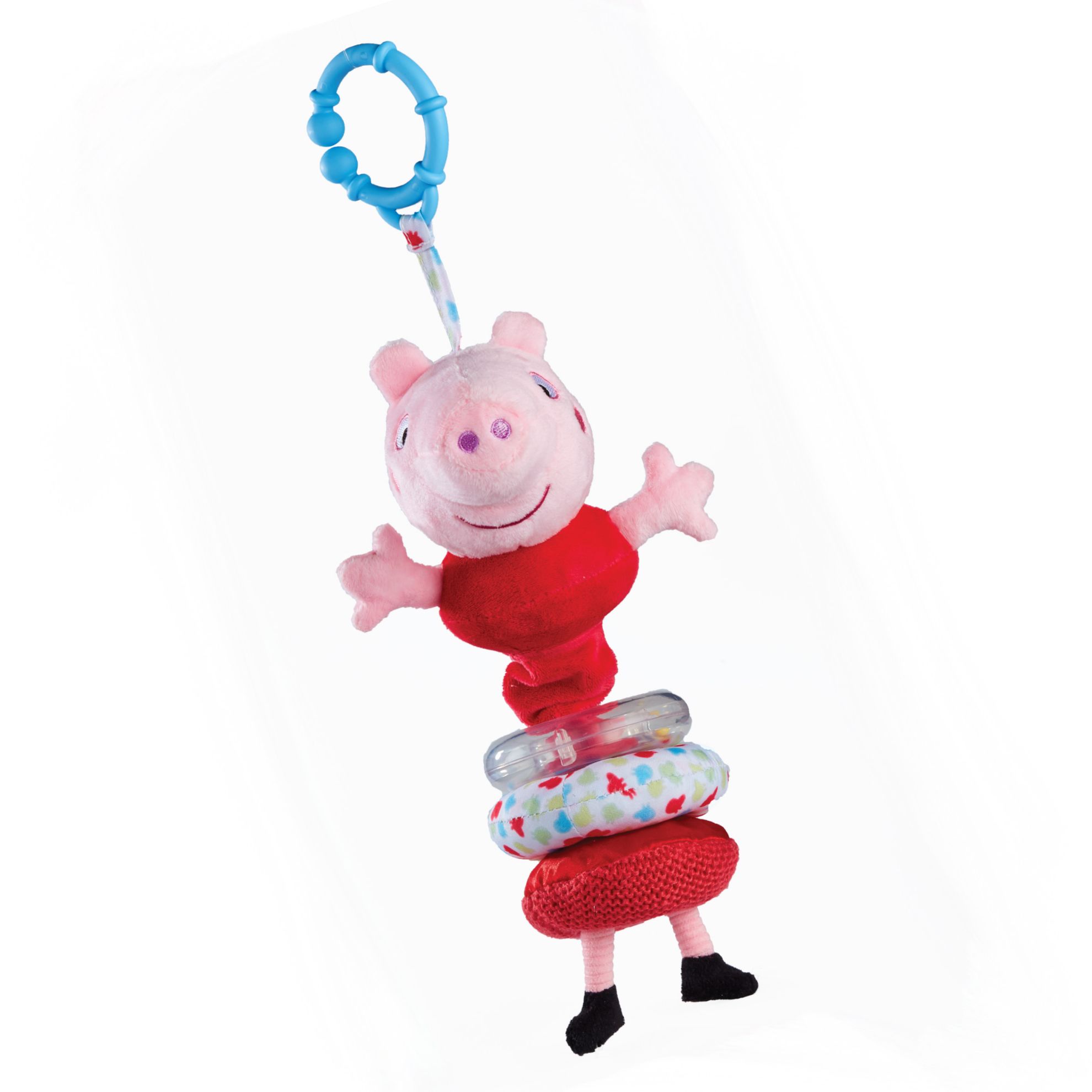 MY FIRST PEPPA PIG PEPPA JIGGLER SOFT TOY Character Toys