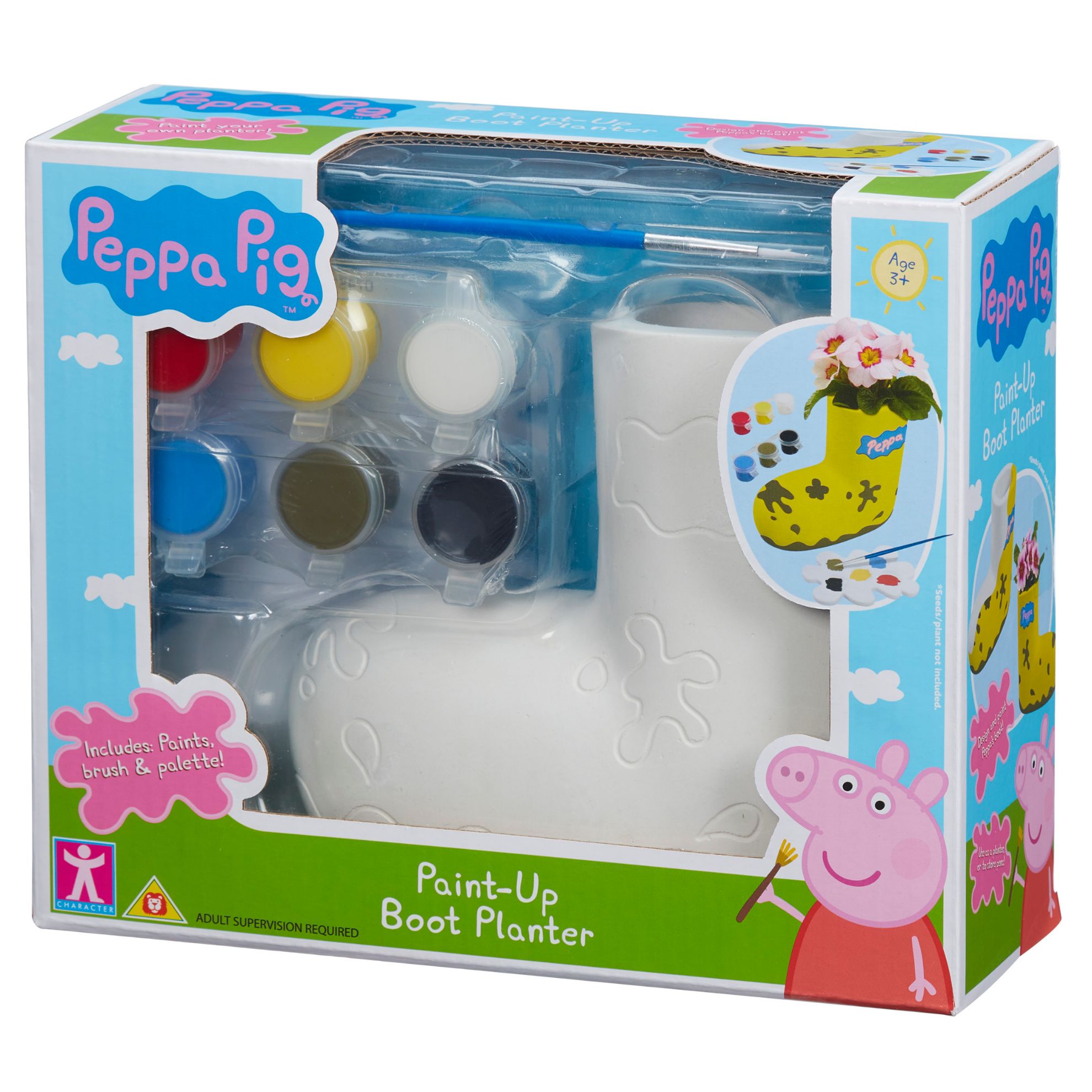 Peppa Pig Paint Up Boot PlanterToys from Character