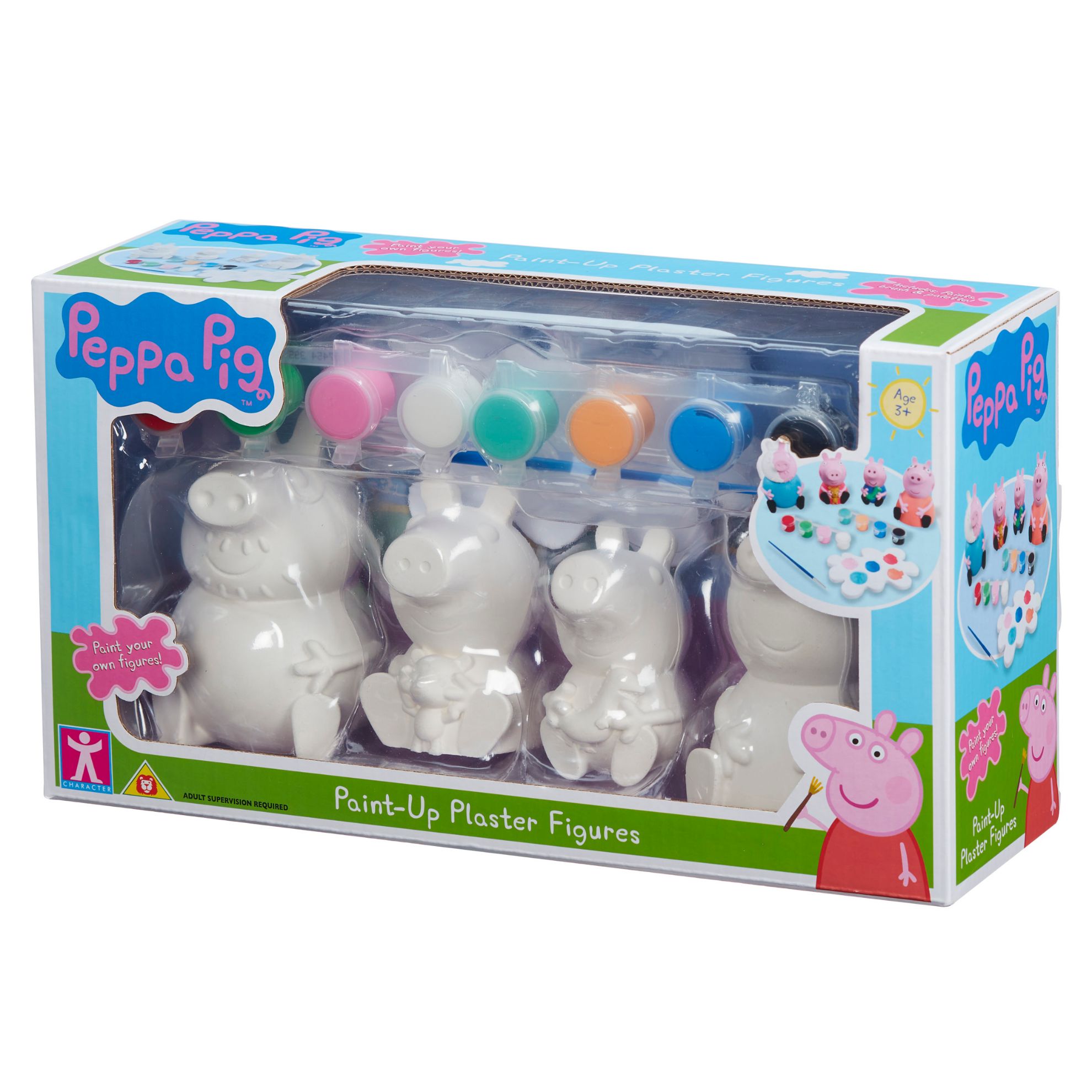 Picture of Peppa Pig Paint-Up Plaster Figures 