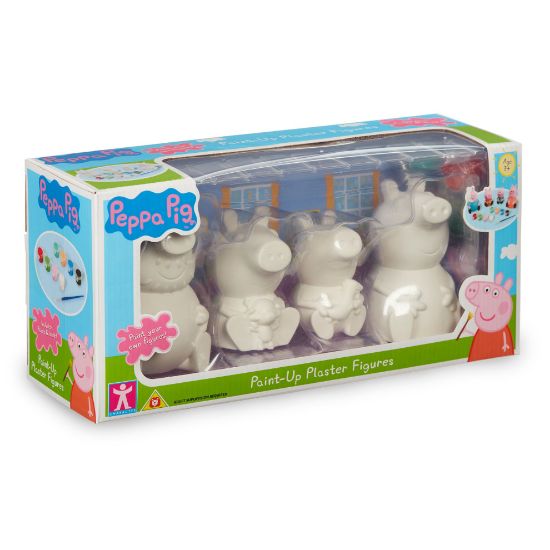 Picture of Peppa Pig Paint-Up Plaster Figures V2