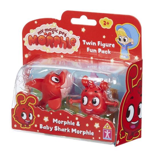 Picture of Morphle Twin Figure Pack - Morphle & Baby Shark Morphle