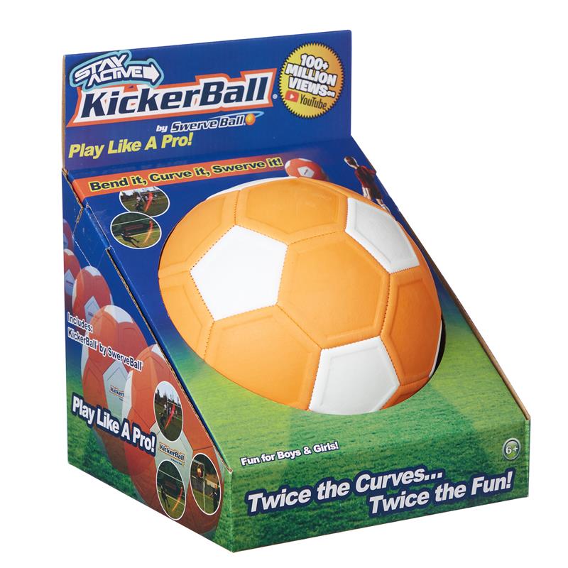 Kickerball By Swerve Ball Play Like A Pro Bend It Curve It Swerve It Size 4 NEW 